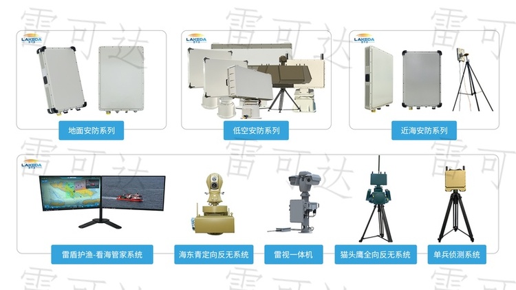 雷可达雷达系列精选：海陆空全领域高效解决方案