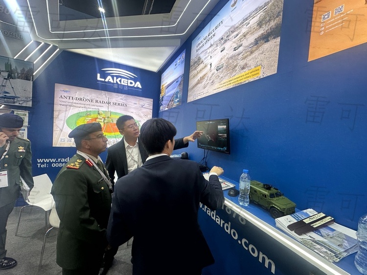 雷可达IDEX 2025展台现场盛况