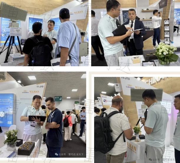 雷可达工程师现场演示产品操作