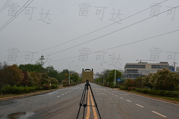 智能交通监测系统示意图