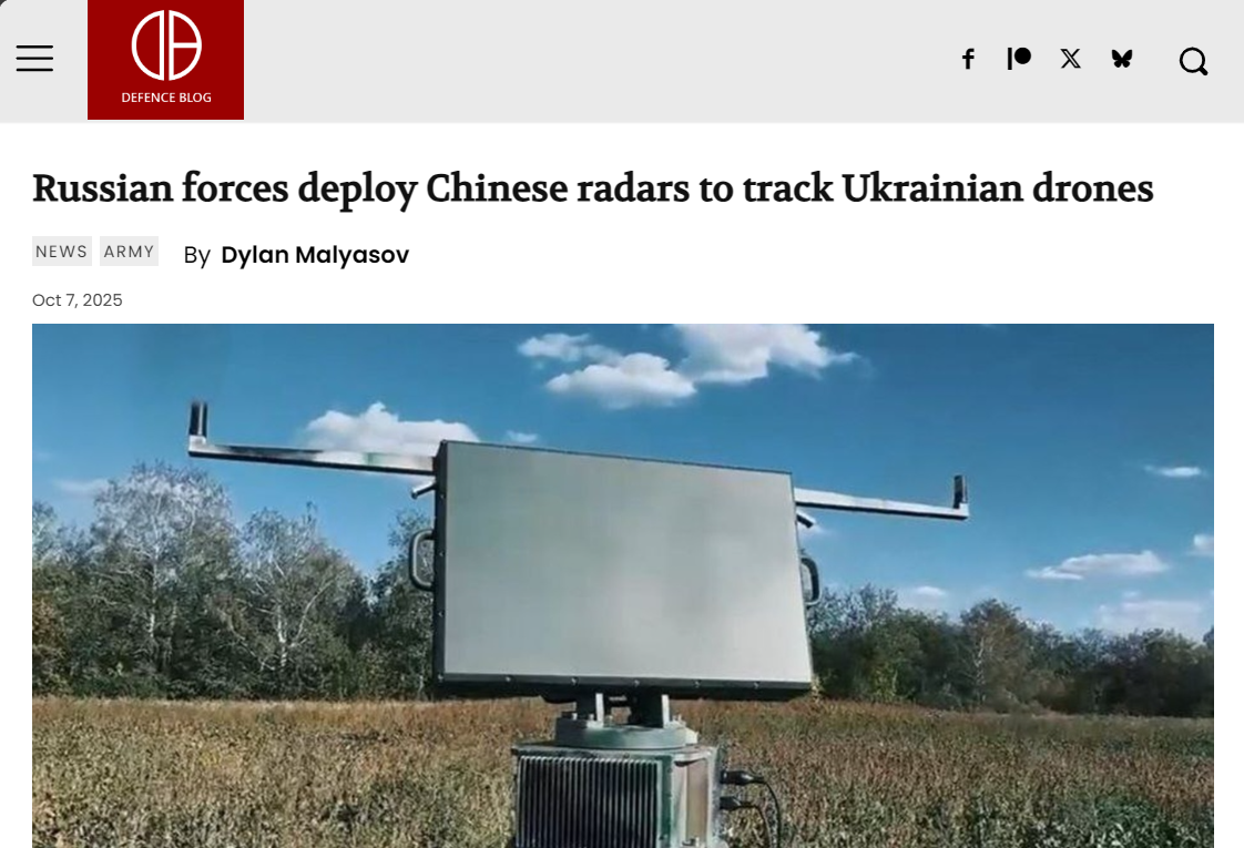 Chinese Civilian Radar Reportedly Used in Russian Air Defense — Lakeda Issues Official Statement